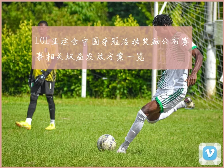 LOL亚运会中国夺冠活动奖励公布赛事相关权益发放方案一览